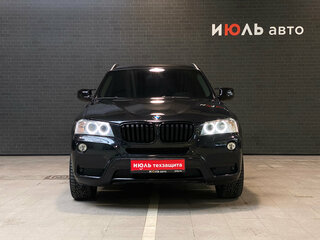 2012 BMW X3 20i xDrive II (F25), чёрный, 1749000 рублей, вид 2