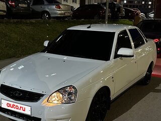 2013 Lada (ВАЗ) Priora I, белый, 400000 рублей, вид 1