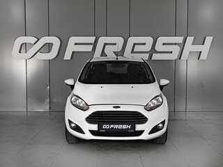 2013 Ford Fiesta Mk6 Рестайлинг, белый, 859000 рублей, вид 3