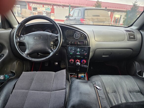 2008 Kia Spectra I Рестайлинг 2, красный, 200000 рублей - вид 7