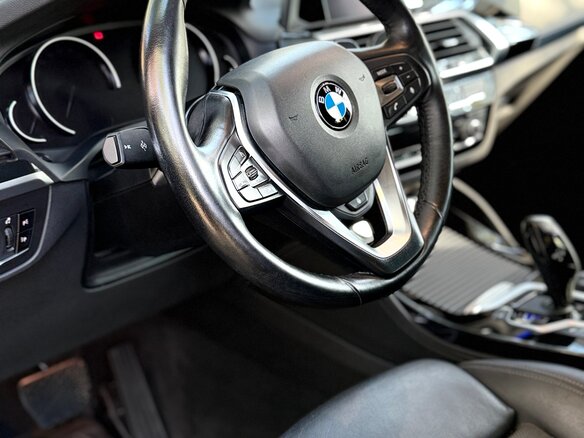 2019 BMW X4 20i II (G02), синий - вид 8