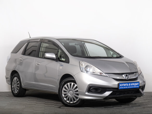 2014 Honda Fit Shuttle I Рестайлинг, серый, 1149000 рублей