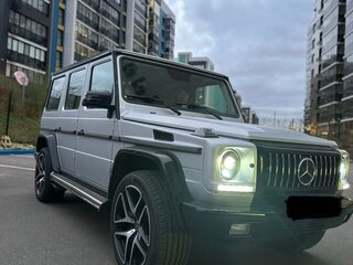 2003 Mercedes-Benz G-Класс 400 II (W463), серебристый, 2080000 рублей, вид 3