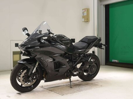 2018 Kawasaki Ninja H2 SX, серый, 1377000 рублей, вид 4