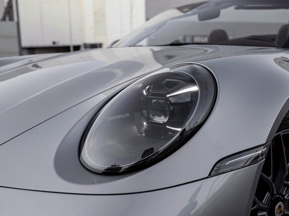2020 Porsche 911 Turbo S VIII (992), серый - вид 9