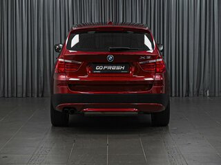 2012 BMW X3 28i xDrive II (F25), красный, 1698000 рублей, вид 4