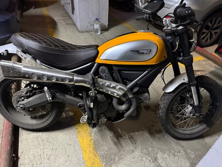 2015 Ducati Scrambler 800, жёлтый, 750000 рублей, вид 1