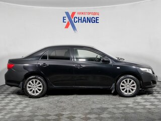 2008 Toyota Corolla AMT X (E140, E150), чёрный, 729000 рублей, вид 4