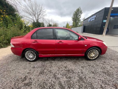 2005 Mitsubishi Lancer IX, красный, вид 4