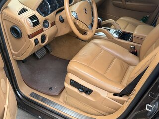 2008 Porsche Cayenne S I Рестайлинг (957), коричневый, 1200000 рублей, вид 5