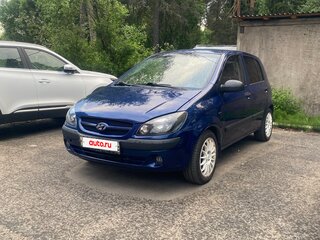 2007 Hyundai Getz I Рестайлинг, синий, 350000 рублей, вид 1