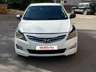 2016 Hyundai Solaris I Рестайлинг, белый, 460000 рублей, вид 1