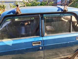 2004 Lada (ВАЗ) 2107, синий, 80000 рублей, вид 3