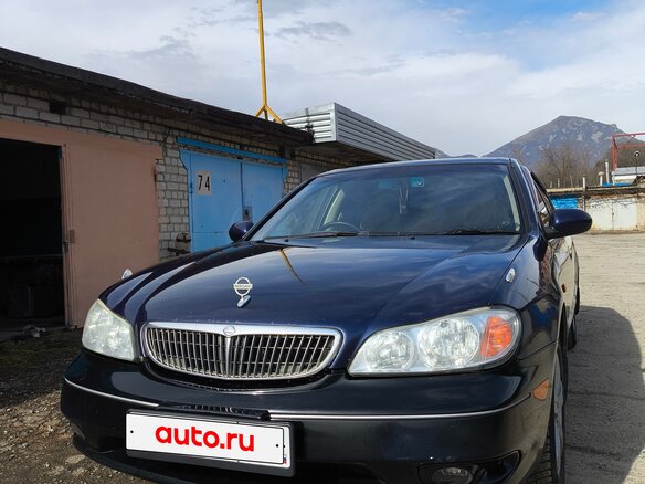 2001 Nissan Cefiro III (A33), синий, 365000 рублей - вид 3
