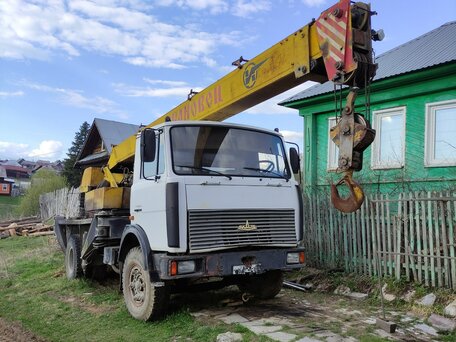 1992 МАЗ Автокраны, белый, 820000 рублей, вид 1