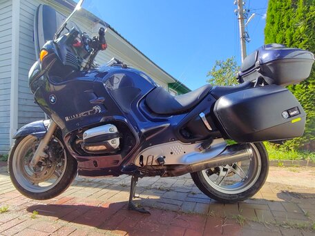 2002 BMW R 1150 RT, синий, 449000 рублей, вид 2