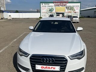 2013 Audi A6 IV (C7), белый, 1490000 рублей, вид 1