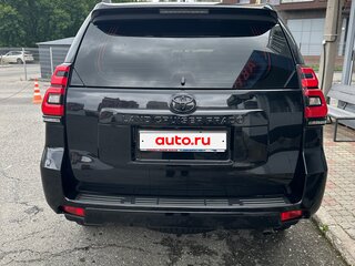 2019 Toyota Land Cruiser Prado 150 Series Рестайлинг 2, чёрный, 4390000 рублей, вид 4