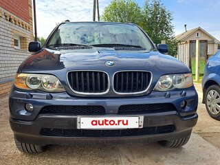 2006 BMW X5 3.0i I (E53) Рестайлинг, синий, 1360000 рублей, вид 3
