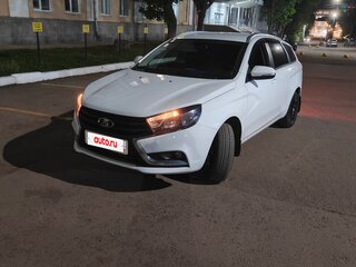 2021 Lada (ВАЗ) Vesta SW I, белый, 880000 рублей, вид 2