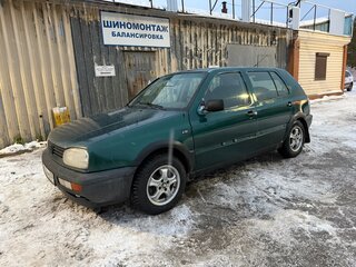 1996 Volkswagen Golf III, зелёный, 240000 рублей, вид 1