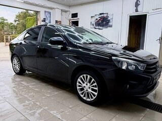 2017 Lada (ВАЗ) Vesta I, чёрный, 750000 рублей, вид 2
