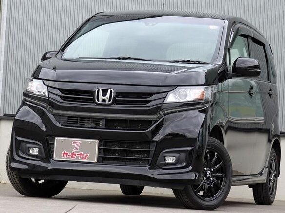 2017 Honda N-WGN I Рестайлинг, чёрный - вид 1