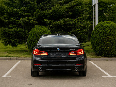 2019 BMW 5 серии 520d VII (G30/G31/G38), чёрный, 2855000 рублей, вид 5