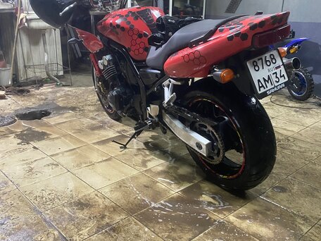 1997 Yamaha FZ400, красный, 210000 рублей, вид 2
