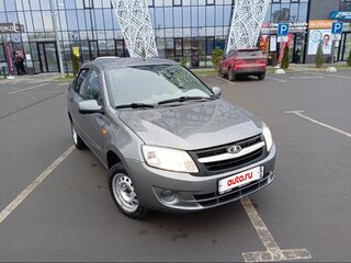 2013 Lada (ВАЗ) Granta I, серый, 445000 рублей, вид 2