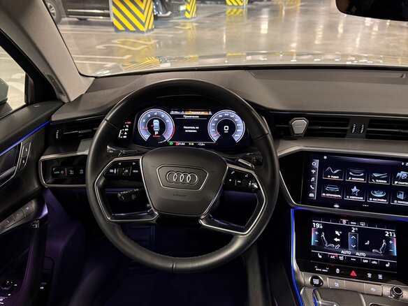 2022 Audi A6 45 TFSI V (C8), белый, 5300000 рублей - вид 9
