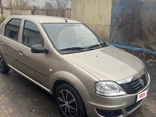 2011 Renault Logan I Рестайлинг, бежевый, 700000 рублей, вид 1