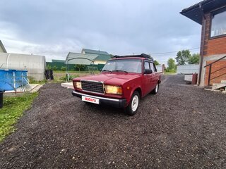 2006 Lada (ВАЗ) 2107, пурпурный, 190000 рублей, вид 2