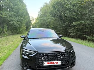 2022 Audi A8 Long 55 TFSI IV (D5) Рестайлинг, чёрный, 4800000 рублей, вид 1