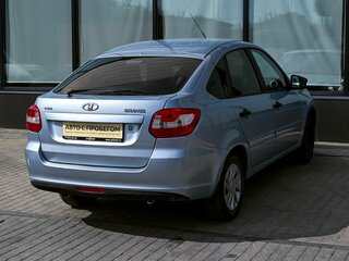 2017 Lada (ВАЗ) Granta I, голубой, 405000 рублей, вид 5