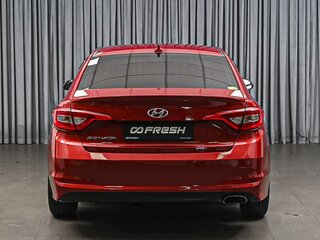 2016 Hyundai Sonata VII (LF), красный, 1219000 рублей, вид 4