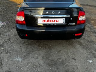 2008 Lada (ВАЗ) Priora I, чёрный, 210000 рублей, вид 2
