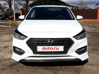 2017 Hyundai Solaris II, белый, 1050000 рублей, вид 2