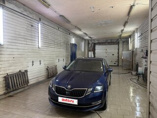 2017 Skoda Octavia III (A7) Рестайлинг, синий, 1450000 рублей, вид 4