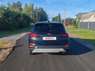 2019 Hyundai Santa Fe IV, чёрный, 2550000 рублей, вид 3