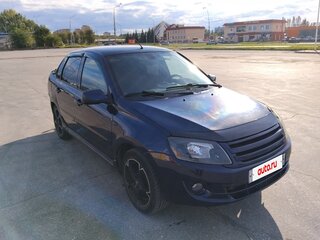 2013 Lada (ВАЗ) Granta I, синий, 450000 рублей, вид 3