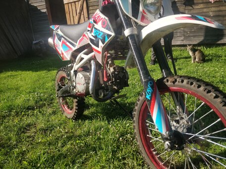 2019 Kayo Basic YX140EM, оранжевый, 70000 рублей, вид 4
