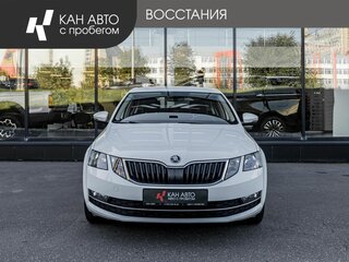 2019 Skoda Octavia III (A7) Рестайлинг, белый, 1780600 рублей, вид 2