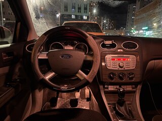 2008 Ford Focus II Рестайлинг, серебристый, 449000 рублей, вид 5
