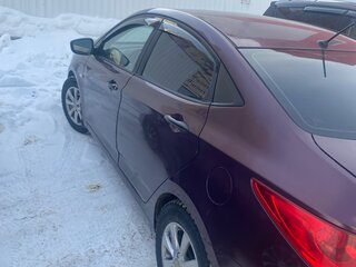 2011 Hyundai Solaris I, фиолетовый, 660000 рублей, вид 1