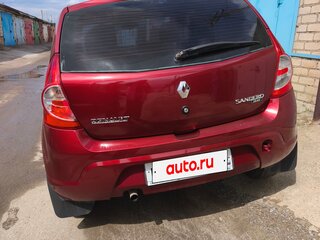 2012 Renault Sandero I, красный, 750000 рублей, вид 5