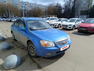 2007 Kia Cerato I Рестайлинг, синий, 350000 рублей, вид 2