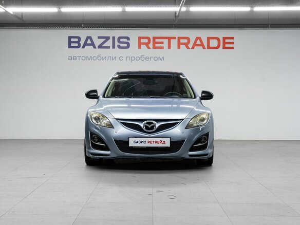 2011 Mazda 6 II (GH) Рестайлинг, голубой - вид 1