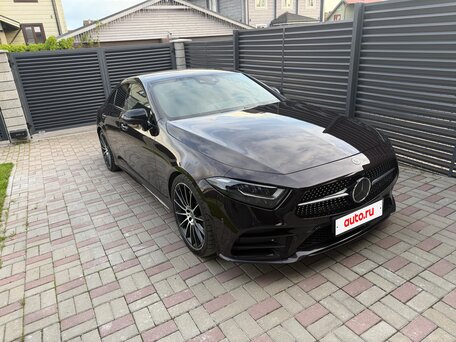 2019 Mercedes-Benz CLS 300 d III (C257), чёрный, 4750000 рублей, вид 2