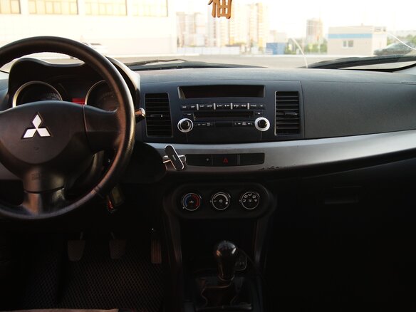 2007 Mitsubishi Lancer X, чёрный, 680000 рублей - вид 8